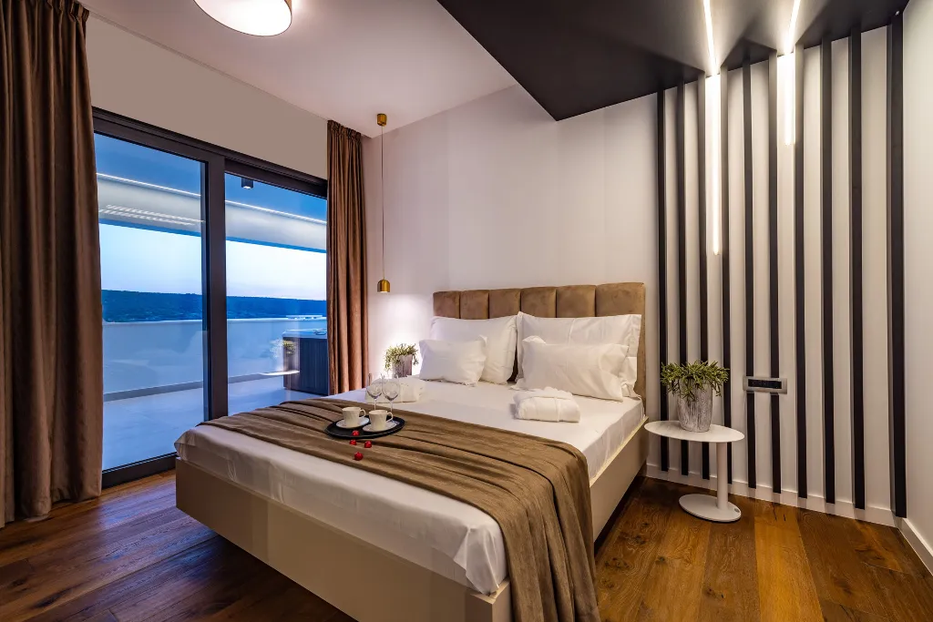 Contemporary Seaside Villa with Pool, Novigrad
