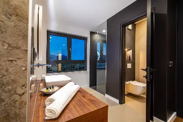 Contemporary Seaside Villa with Pool, Novigrad