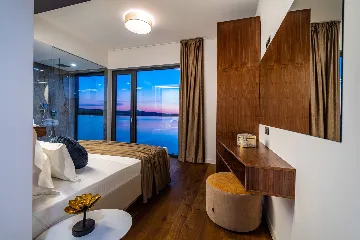 Contemporary Seaside Villa with Pool, Novigrad