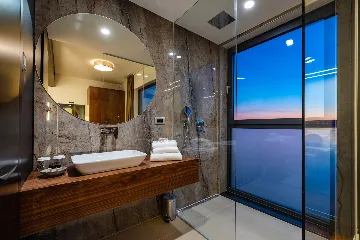 Contemporary Seaside Villa with Pool, Novigrad