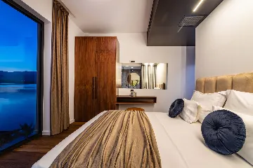 Contemporary Seaside Villa with Pool, Novigrad