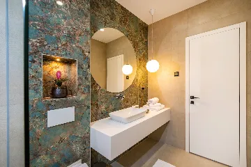 Contemporary Seaside Villa with Pool, Novigrad