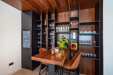 Contemporary Seaside Villa with Pool, Novigrad