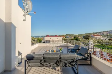 Modern Villa with Heated Pool in Trogir