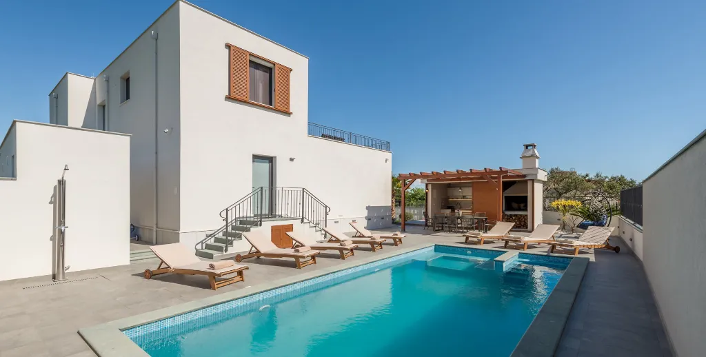 Modern Villa with Heated Pool in Trogir