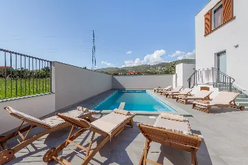 Modern Villa with Heated Pool in Trogir
