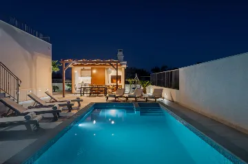 Modern Villa with Heated Pool in Trogir