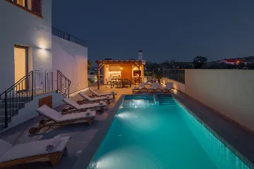 Modern Villa with Heated Pool in Trogir