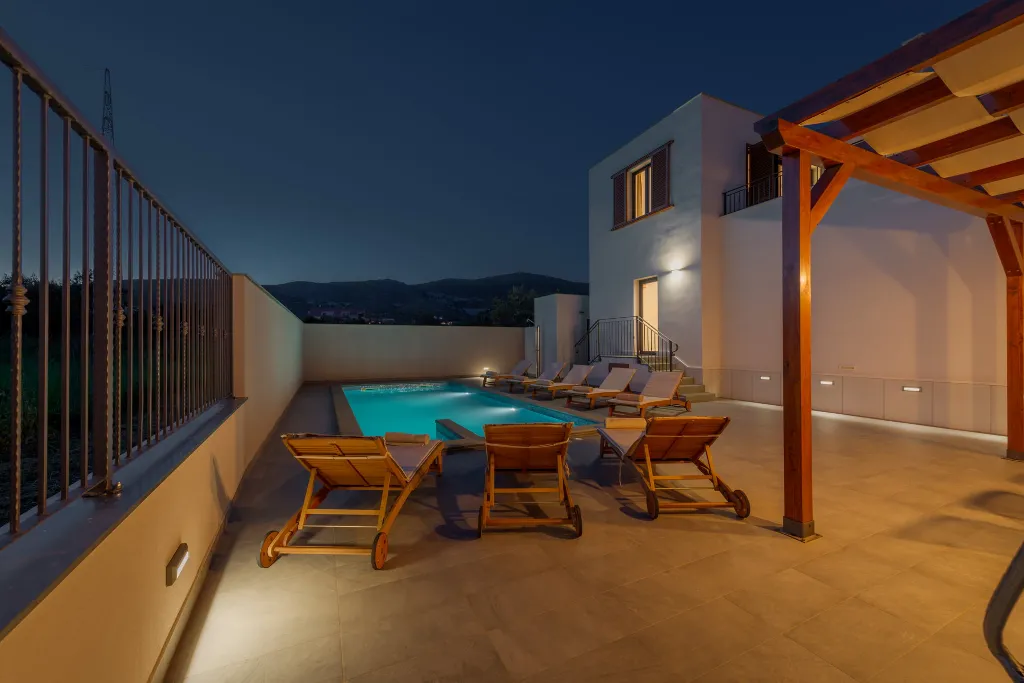 Modern Villa with Heated Pool in Trogir