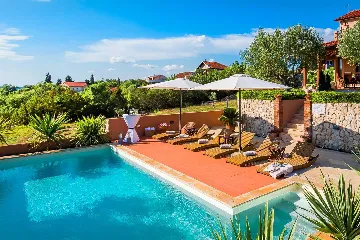 Modern Family Villa with Pool in Šibenik