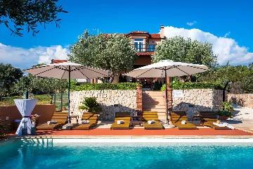 Modern Family Villa with Pool in Šibenik