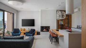 Contemporary Villa with Infinity Pool in Jezera