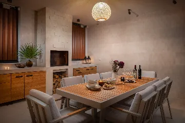 Contemporary Villa with Infinity Pool in Jezera