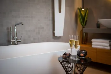 Modern Seaside Villa with Pool in Jezera