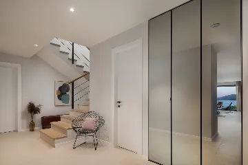 Modern Seaside Villa with Pool in Jezera