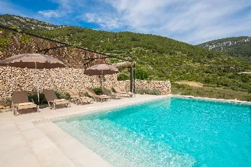 Modern Villa Retreat with Pool, Komiža
