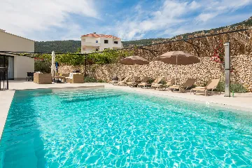 Modern Villa Retreat with Pool, Komiža