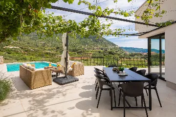Modern Villa Retreat with Pool, Komiža