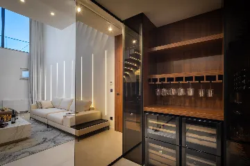 Modern Seaside Villa with Pool in Okrug Gornji