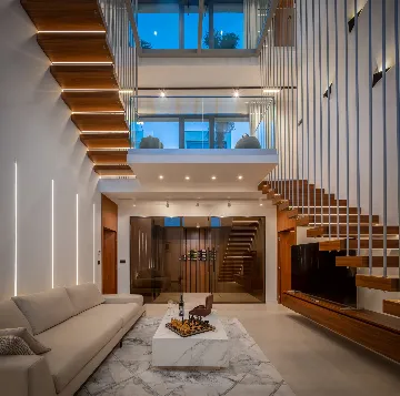 Modern Seaside Villa with Pool in Okrug Gornji