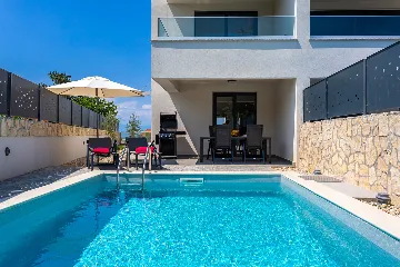 Contemporary Villa with Pool in Malinska
