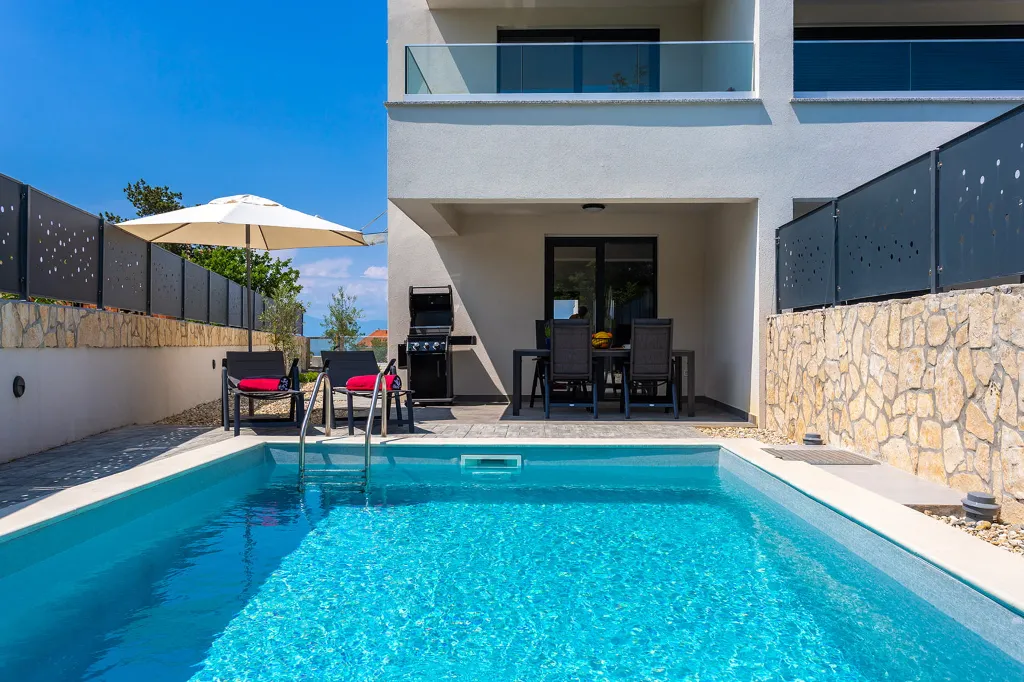 Contemporary Villa with Pool in Malinska