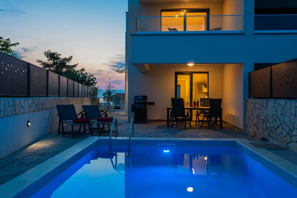 Contemporary Villa with Pool in Malinska