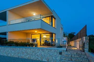 Contemporary Villa with Pool in Malinska