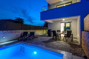 Contemporary Villa with Pool in Malinska