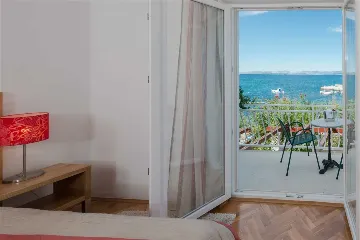 Beachfront Villa with Heated Pool in Mirca