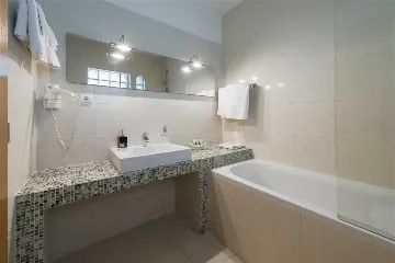 Beachfront Villa with Heated Pool in Mirca