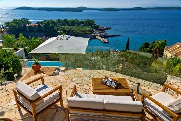 Contemporary Seaside Villa with Pool Hvar