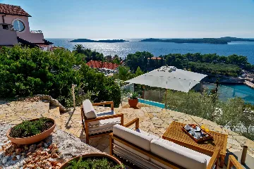 Contemporary Seaside Villa with Pool Hvar