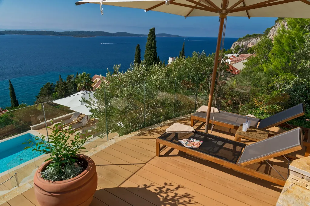 Contemporary Seaside Villa with Pool Hvar