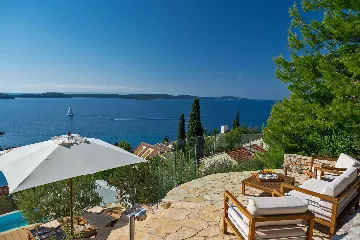 Contemporary Seaside Villa with Pool Hvar