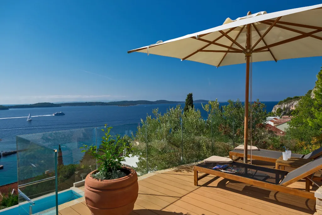 Contemporary Seaside Villa with Pool Hvar