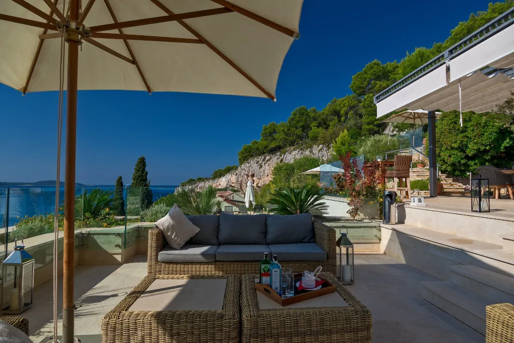 Contemporary Seaside Villa with Pool Hvar