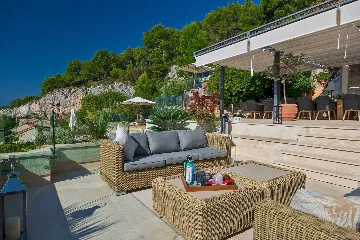 Contemporary Seaside Villa with Pool Hvar