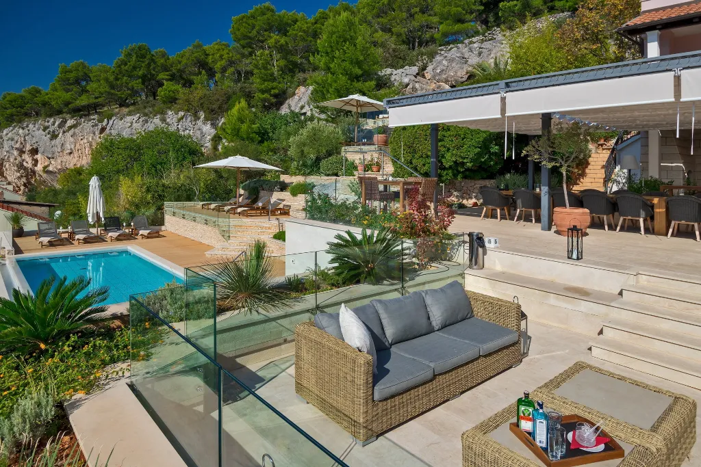 Contemporary Seaside Villa with Pool Hvar