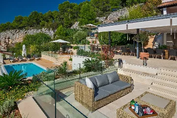 Contemporary Seaside Villa with Pool Hvar