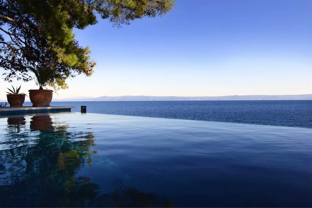 Beachfront Villa with Pool on Brac Island