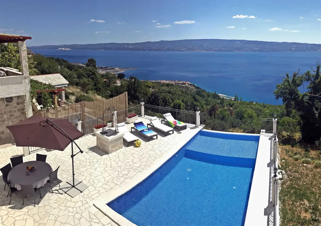 Infinity View Villa with Pool, Dugi Rat