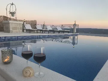 Infinity View Villa with Pool, Dugi Rat