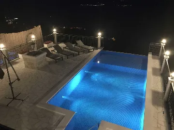 Infinity View Villa with Pool, Dugi Rat