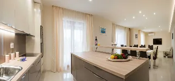 Seafront Wellness Villa with Pool, Blato