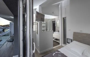 Contemporary Seaside Villa with Pool, Rogoznica