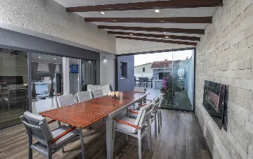 Contemporary Seaside Villa with Pool, Rogoznica