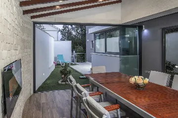 Contemporary Seaside Villa with Pool, Rogoznica