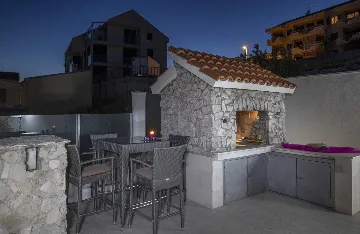 Contemporary Seaside Villa with Pool, Rogoznica