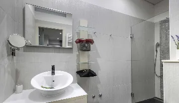 Contemporary Seaside Villa with Pool, Rogoznica